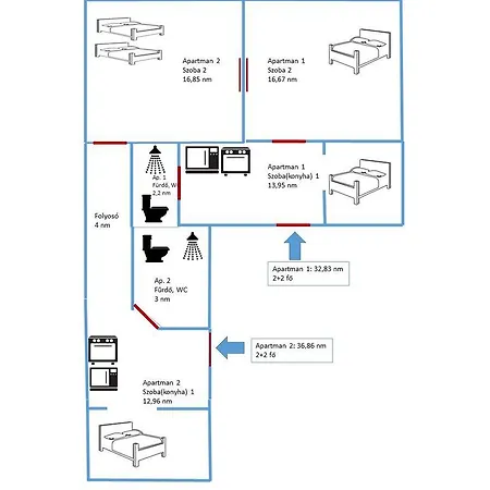 Apartman A Bástya árnyéka